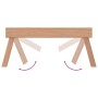 Folding tray solid teak wood 55x35x25 cm by , Trays - Ref: Foro24-340762, Price: 40,04 €, Discount: %