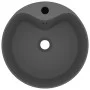Luxurious sink with matte dark gray ceramic overflow 36x13 cm by vidaXL, Sinks - Ref: Foro24-147038, Price: 59,63 €, Discount: %
