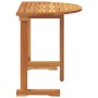 Mesa de balcón plegable madera maciza de acacia 90x60x72 cm de , Mesas de jardín - Ref: Foro24-364896, Precio: 71,80 €, Descu...