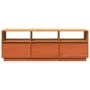 Massives Kiefernholz TV-Möbel Wachsbraun 140x37x50 cm von , TV-Möbel - Ref: Foro24-847122, Preis: 163,05 €, Rabatt: %