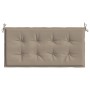 Gartenbankkissen Oxford Stoff grau taupe 120x50x3 cm von , Kissen für Stühle und Sofas - Ref: Foro24-47622, Preis: 29,68 €, R...