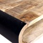 Mesa de centro de madera de mango rugosa 90x55x39 cm de , Mesas de centro - Ref: Foro24-244008, Precio: 226,74 €, Descuento: %