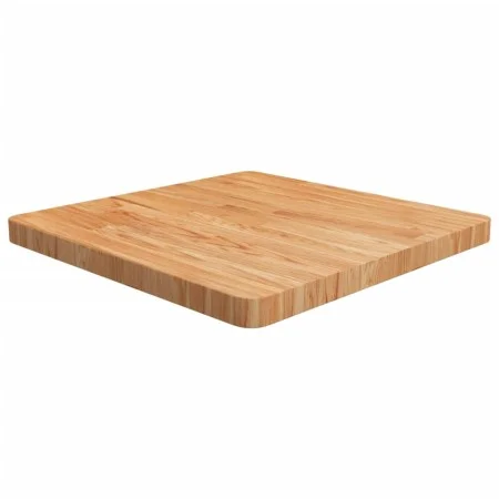 Tablero de mesa cuadrada madera roble marrón claro 60x60x4 cm by , Table tops - Ref: Foro24-343060, Price: 100,43 €, Discount: %