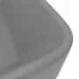 Luxury matte light gray ceramic washbasin 41x30x12 cm by vidaXL, Sinks - Ref: Foro24-147048, Price: 60,37 €, Discount: %