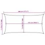 Toldo de vela poliéster oxford 100% arena 4,5x3 m de , Sombrillas - Ref: Foro24-4000571, Precio: 46,74 €, Descuento: %