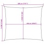Toldo de vela poliéster oxford 100% arena 3x2,5 m by , Umbrellas - Ref: Foro24-4000565, Price: 33,76 €, Discount: %