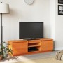 Massives TV-Möbel aus Kiefernholz in brauner Wachsfarbe, 140x35x40 cm. von , TV-Möbel - Ref: Foro24-847131, Preis: 124,07 €, ...