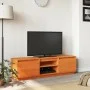 Mueble de TV madera maciza de pino marrón cera 140x35x40 cm by , TV Furniture - Ref: Foro24-847131, Price: 122,10 €, Discount: %