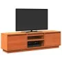 Massives TV-Möbel aus Kiefernholz in brauner Wachsfarbe, 140x35x40 cm. von , TV-Möbel - Ref: Foro24-847131, Preis: 122,10 €, ...