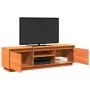 Massives TV-Möbel aus Kiefernholz in brauner Wachsfarbe, 140x35x40 cm. von , TV-Möbel - Ref: Foro24-847131, Preis: 122,10 €, ...
