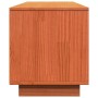 Massives TV-Möbel aus Kiefernholz in brauner Wachsfarbe, 140x35x40 cm. von , TV-Möbel - Ref: Foro24-847131, Preis: 124,07 €, ...