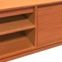 Massives TV-Möbel aus Kiefernholz in brauner Wachsfarbe, 140x35x40 cm. von , TV-Möbel - Ref: Foro24-847131, Preis: 122,10 €, ...