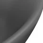 Luxurious sink with dark gray ceramic overflow 58.5x39 cm by vidaXL, Sinks - Ref: Foro24-146939, Price: 88,45 €, Discount: %