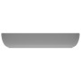 Matte light gray rectangular ceramic luxury washbasin 71x38 cm by vidaXL, Sinks - Ref: Foro24-146960, Price: 83,08 €, Discoun...