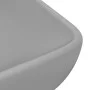 Matte light gray rectangular ceramic luxury washbasin 71x38 cm by vidaXL, Sinks - Ref: Foro24-146960, Price: 82,11 €, Discoun...
