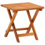 Garden sun lounger with table and cushion made of solid acacia wood. by , Loungers - Ref: Foro24-3061620, Price: 224,25 €, Di...