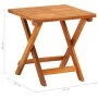 Garden sun lounger with table and cushion made of solid acacia wood. by , Loungers - Ref: Foro24-3061620, Price: 246,95 €, Di...