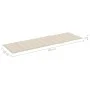 Garden sun lounger with table and cushion made of solid acacia wood. by , Loungers - Ref: Foro24-3061620, Price: 246,95 €, Di...