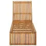 Sonnenliege mit Kissen massives Akazienholz von , Liegen - Ref: Foro24-3064152, Preis: 233,78 €, Rabatt: %