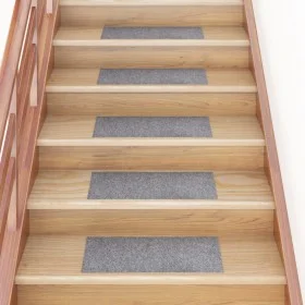 Selbstklebende Leitermatte 15 Stück hellgrau 60x25 cm von , Treppenmatten - Ref: Foro24-326915, Preis: 40,34 €, Rabatt: %