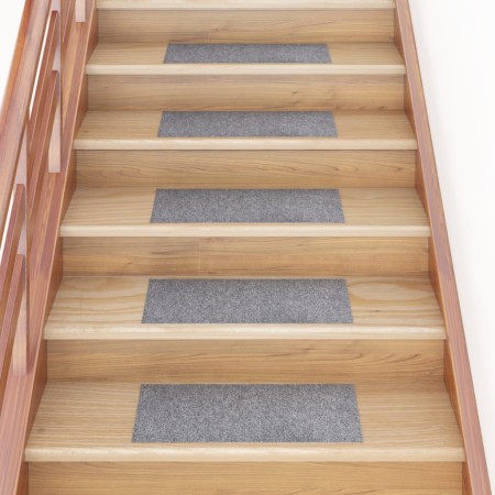 Selbstklebende Leitermatte 15 Stück hellgrau 60x25 cm von , Treppenmatten - Ref: Foro24-326915, Preis: 41,10 €, Rabatt: %