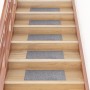 Selbstklebende Leitermatte 15 Stück hellgrau 60x25 cm von , Treppenmatten - Ref: Foro24-326915, Preis: 41,10 €, Rabatt: %