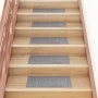 Self-adhesive stair tread mat, 15 units, light gray, 60x25 cm by , Stair mats - Ref: Foro24-326915, Price: 40,34 €, Discount: %