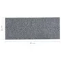 Self-adhesive stair tread mat, 15 units, light gray, 60x25 cm by , Stair mats - Ref: Foro24-326915, Price: 40,34 €, Discount: %