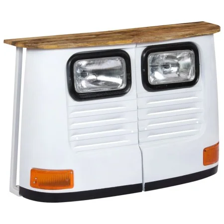 Sideboard in the shape of a solid white mango wood truck by , Sideboards - Ref: Foro24-246243, Price: 255,89 €, Discount: %