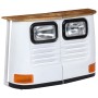 Sideboard aus massivem Mangoholz in LKW-Form, weiß von , Sideboards - Ref: Foro24-246243, Preis: 270,16 €, Rabatt: %