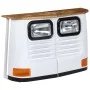 Sideboard in the shape of a solid white mango wood truck by , Sideboards - Ref: Foro24-246243, Price: 255,89 €, Discount: %
