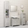 Badezimmerschrank aus grauem Betonsperrholz 30x30x95 cm von vidaXL, Badezimmermöbel - Ref: Foro24-802664, Preis: 50,58 €, Rab...