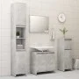 Gray concrete plywood bathroom cabinet 30x30x95 cm by vidaXL, Bathroom furniture - Ref: Foro24-802664, Price: 52,34 €, Discou...