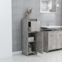 Badezimmerschrank aus grauem Betonsperrholz 30x30x95 cm von vidaXL, Badezimmermöbel - Ref: Foro24-802664, Preis: 50,58 €, Rab...