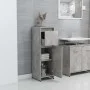 Gray concrete plywood bathroom cabinet 30x30x95 cm by vidaXL, Bathroom furniture - Ref: Foro24-802664, Price: 52,34 €, Discou...