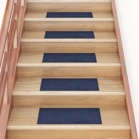 Alfombrilla autoadhesiva escalera 15 uds azul 60x25 cm de , Alfombrillas para escalones - Ref: Foro24-326922, Precio: 28,14 €...