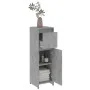 Gray concrete plywood bathroom cabinet 30x30x95 cm by vidaXL, Bathroom furniture - Ref: Foro24-802664, Price: 52,34 €, Discou...