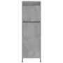 Badezimmerschrank aus grauem Betonsperrholz 30x30x95 cm von vidaXL, Badezimmermöbel - Ref: Foro24-802664, Preis: 50,58 €, Rab...