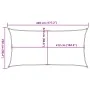 Toldo de vela poliéster oxford 100% arena 4,5x2,5 m de , Sombrillas - Ref: Foro24-4000568, Precio: 49,26 €, Descuento: %