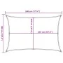 Sonnensegel aus 100% Oxford-Polyester in Sandfarbe, 5x3,5 m. von , Sonnenschirme - Ref: Foro24-4000575, Preis: 52,42 €, Rabat...