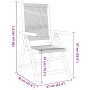Sillas de jardín reclinables 6 uds madera maciza acacia beige by , Garden chairs - Ref: Foro24-3214536, Price: 506,36 €, Disc...