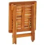 Sun loungers with table and cushions 2 pcs solid acacia wood by , Loungers - Ref: Foro24-3077348, Price: 469,95 €, Discount: %