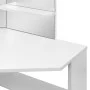 Corner Dressing Table Makeup Table with White LED Light by vidaXL, Bedroom Dressers - Ref: Foro24-288450, Price: 170,99 €, Di...