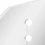 Corner Dressing Table Makeup Table with White LED Light by vidaXL, Bedroom Dressers - Ref: Foro24-288450, Price: 170,99 €, Di...