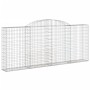 Gabionenkörbe 5 Stk. Bogenform Eisen 300x30x120/140 cm von , Töpfe und Pflanzgefäße - Ref: Foro24-3146542, Preis: 612,74 €, R...