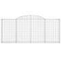Gabionenkörbe 5 Stk. Bogenform Eisen 300x30x120/140 cm von , Töpfe und Pflanzgefäße - Ref: Foro24-3146542, Preis: 612,74 €, R...