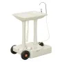 Lavabo para camping con depósito de agua con ruedas gris by , Portable water purifiers and filters - Ref: Foro24-3186679, Pri...