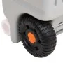 Lavabo para camping con depósito de agua con ruedas gris by , Portable water purifiers and filters - Ref: Foro24-3186679, Pri...
