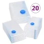 Vacuum storage bags for clothing and travel 3 sizes 20 pcs by vidaXL, Storage bags - Ref: Foro24-51327, Price: 28,58 €, Disco...
