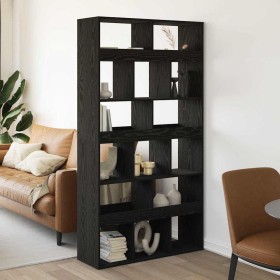 Estante de libros 2 pcs Roble negro 100 x 33 x 187.5 cm